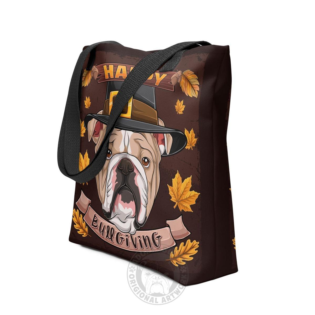 Happy Bullgiving Tote Bag