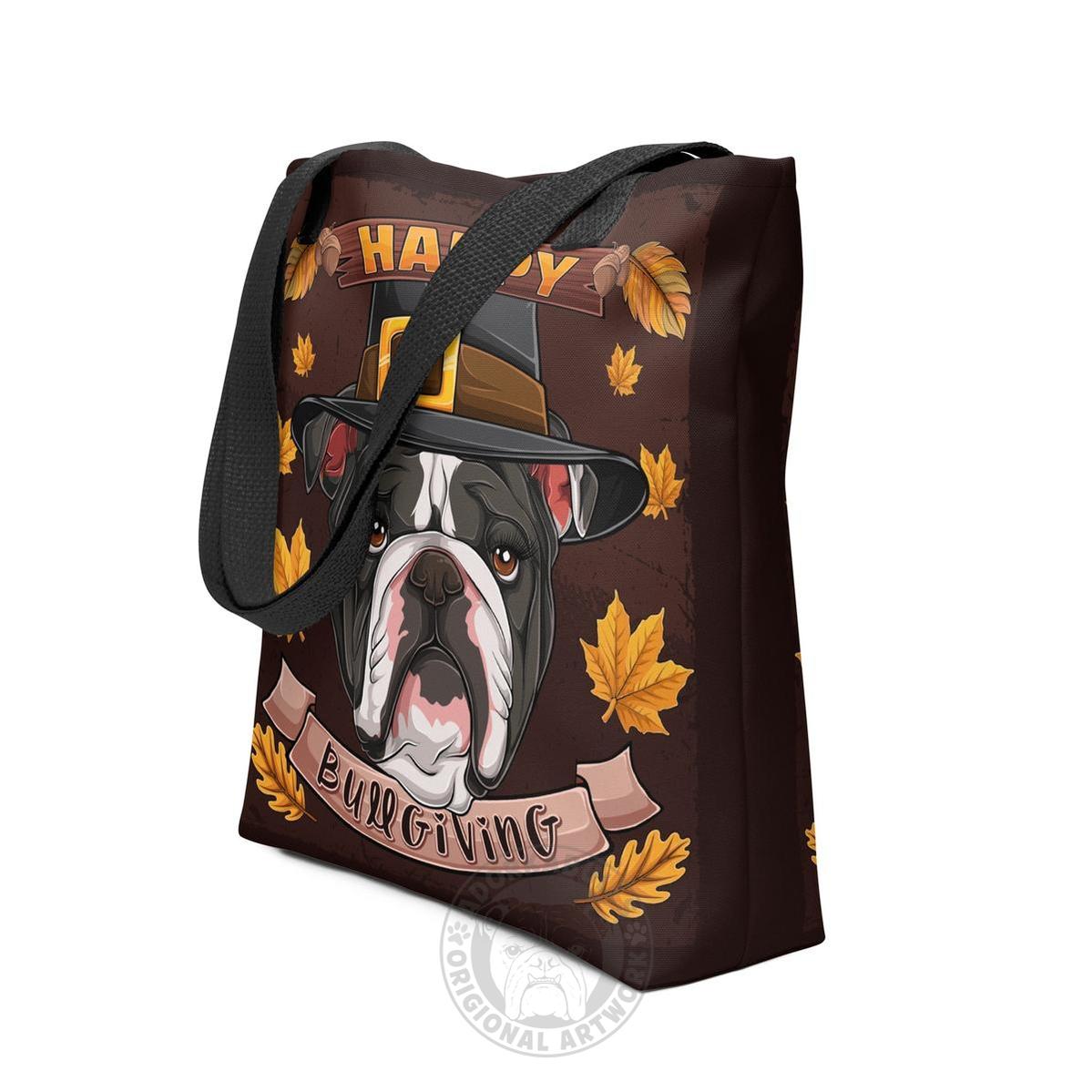 Happy Bullgiving Tote Bag
