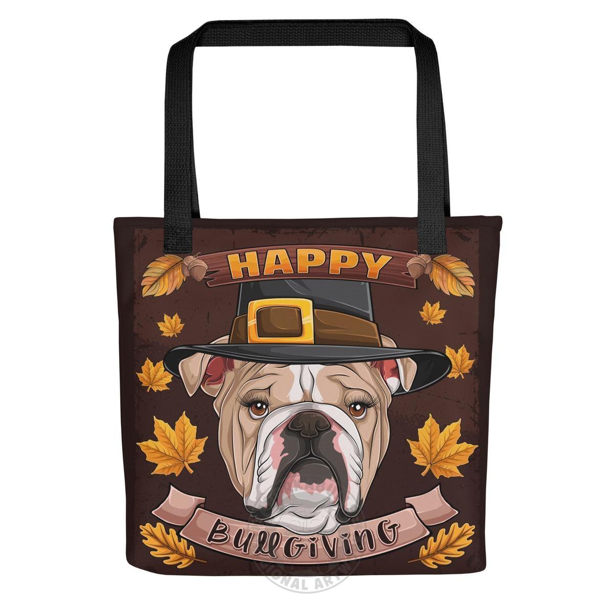 Happy Bullgiving Tote Bag