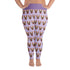 Happy French Bulldog Plus Size Leggings | Fawn & White Colored