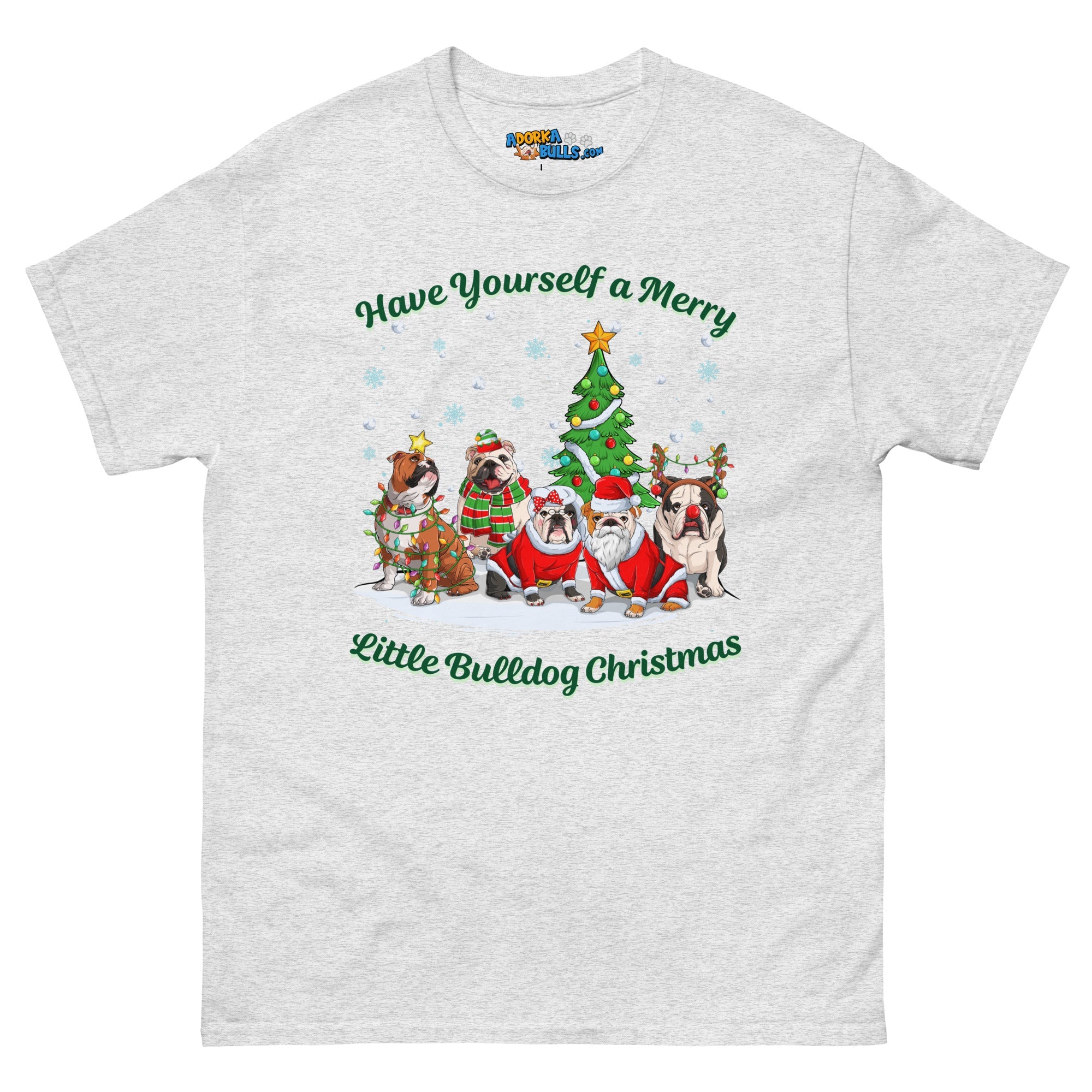 Have Yourself a Merry Little Bulldog Christmas T-Shirt
