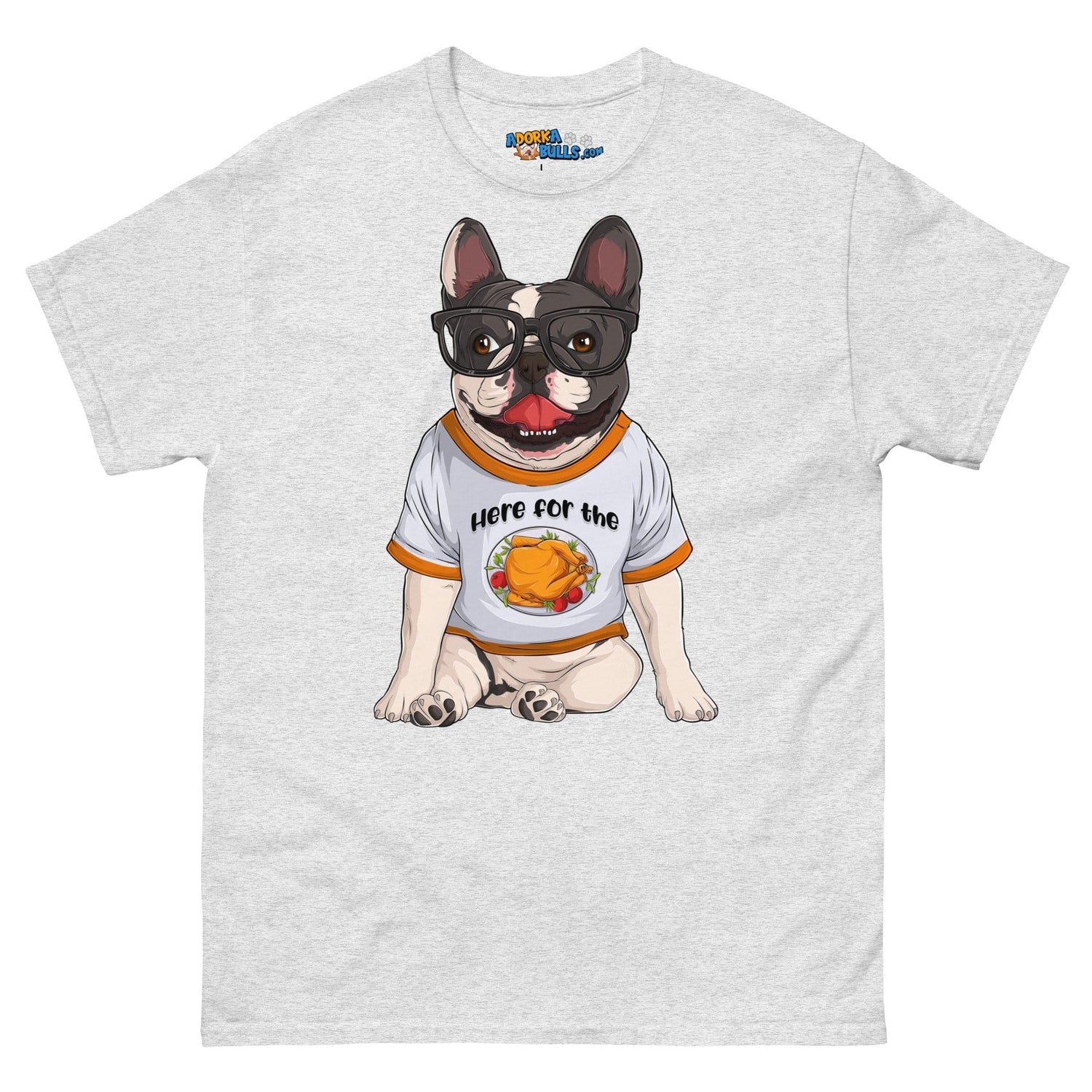 "Here For The Turkey" French Bulldog Men&