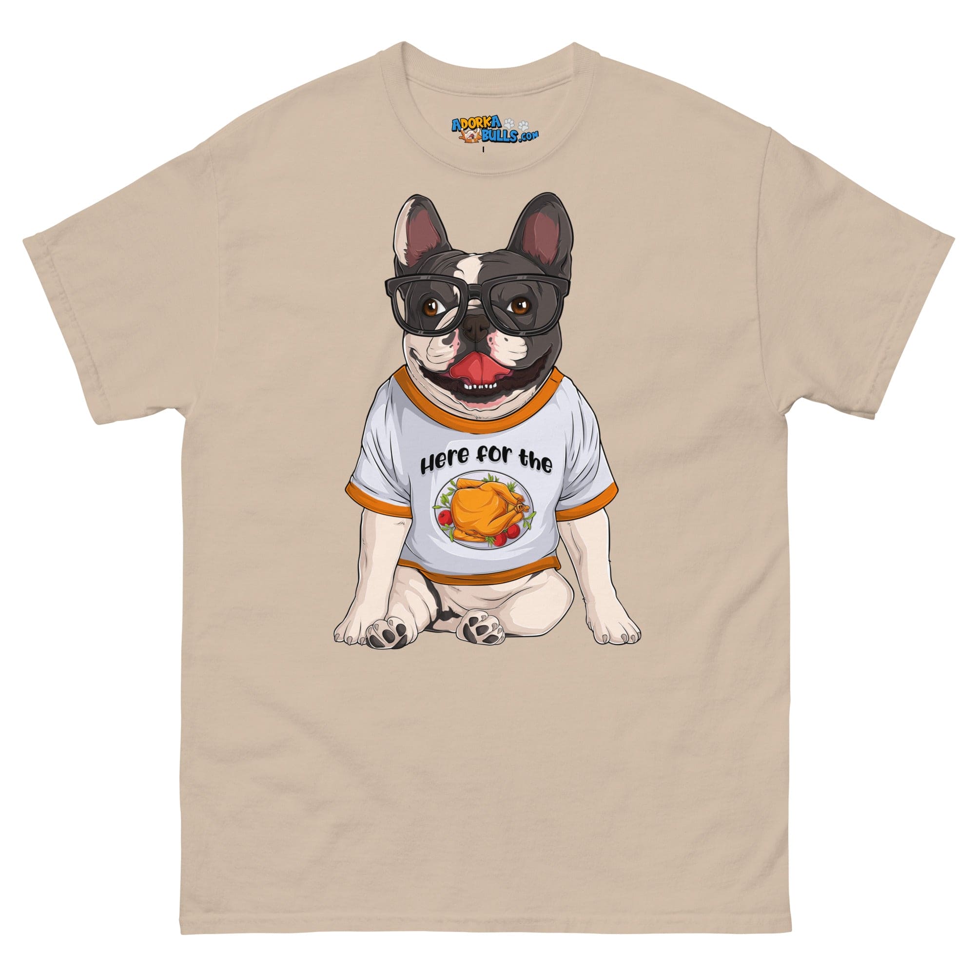 "Here For The Turkey" French Bulldog Men&