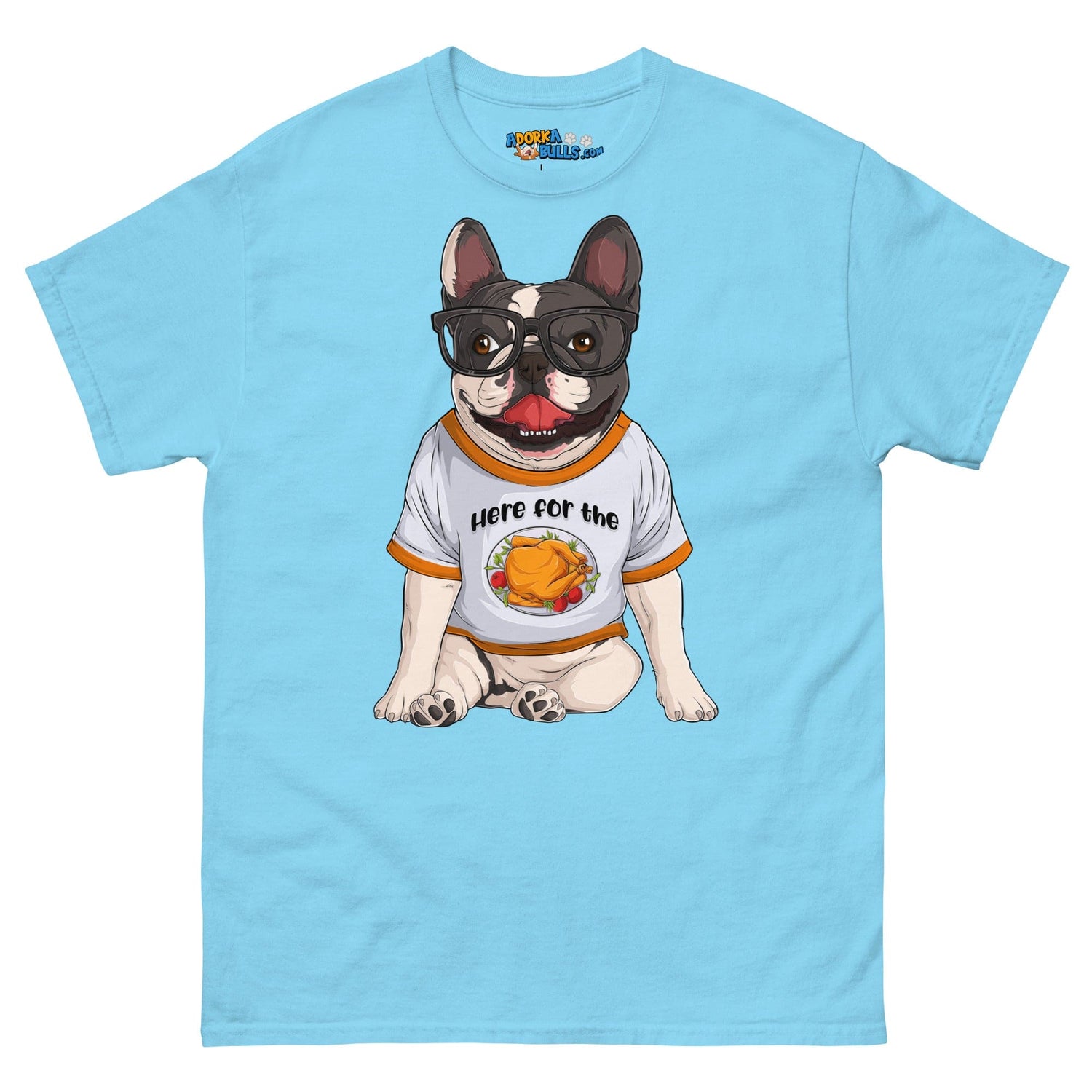 "Here For The Turkey" French Bulldog Men&