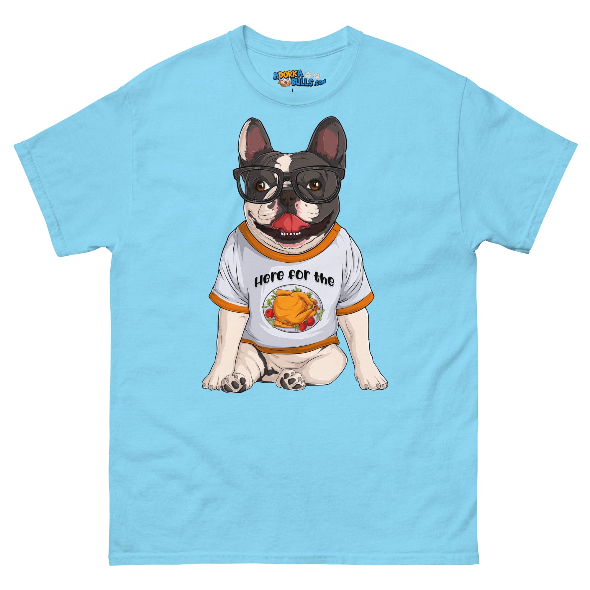 "Here For The Turkey" French Bulldog Men&