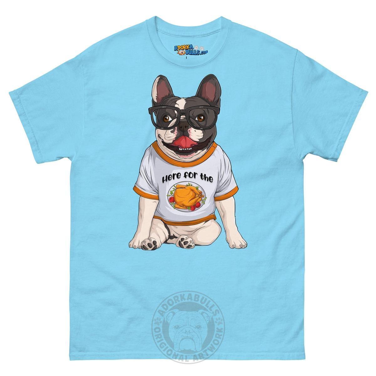 "Here For The Turkey" French Bulldog Men&