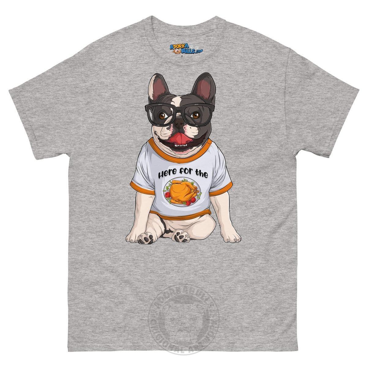 "Here For The Turkey" French Bulldog Men&