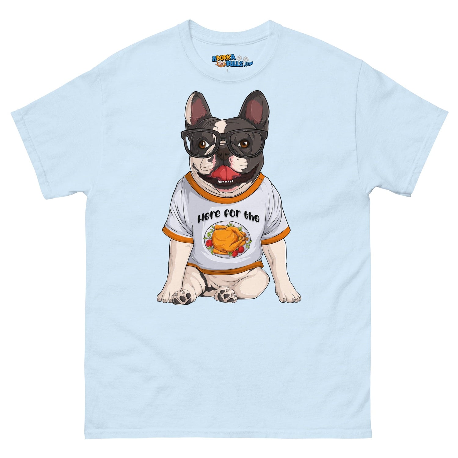 "Here For The Turkey" French Bulldog Men&