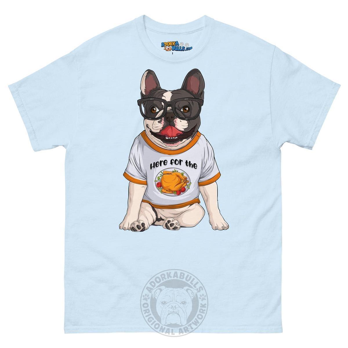 "Here For The Turkey" French Bulldog Men&