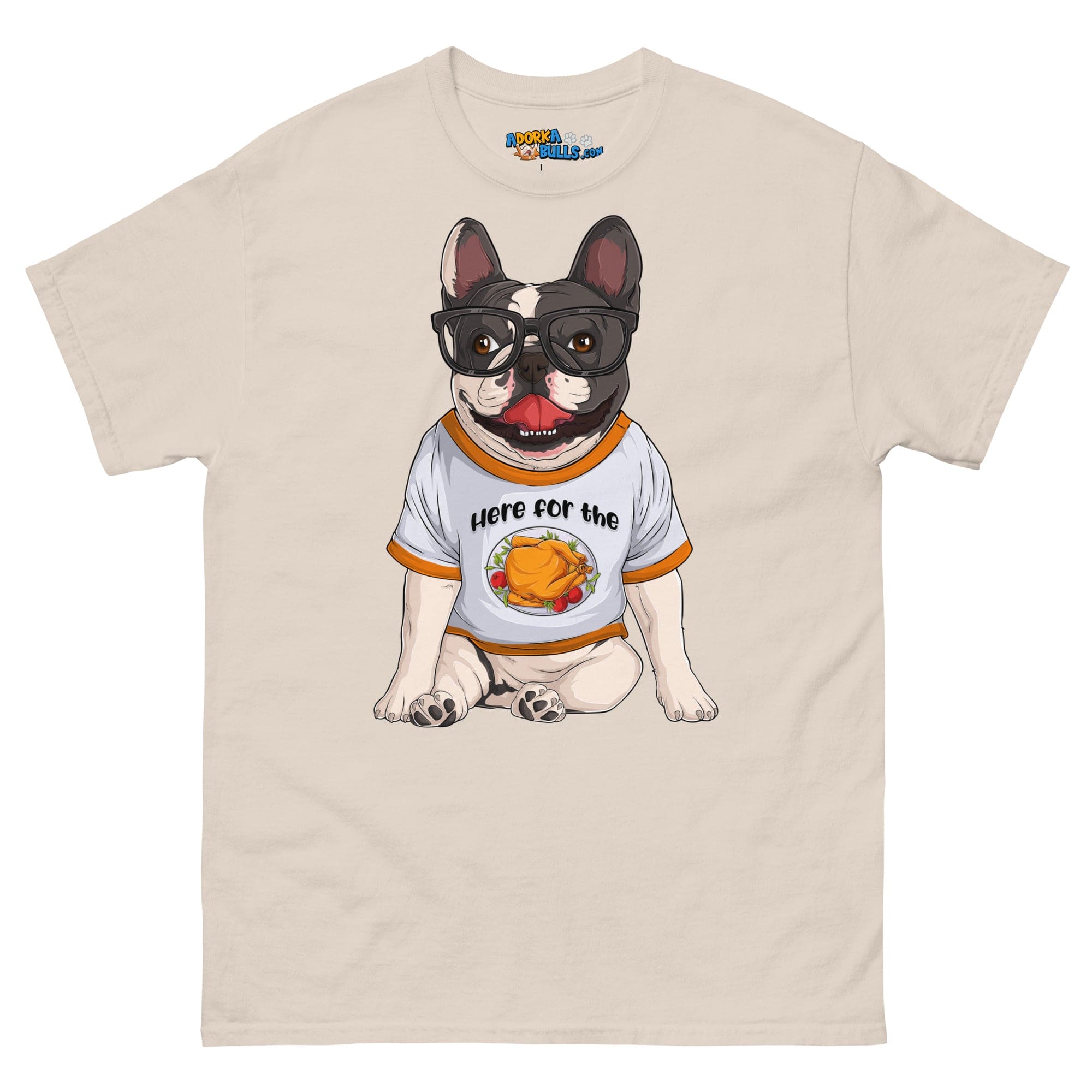 "Here For The Turkey" French Bulldog Men&