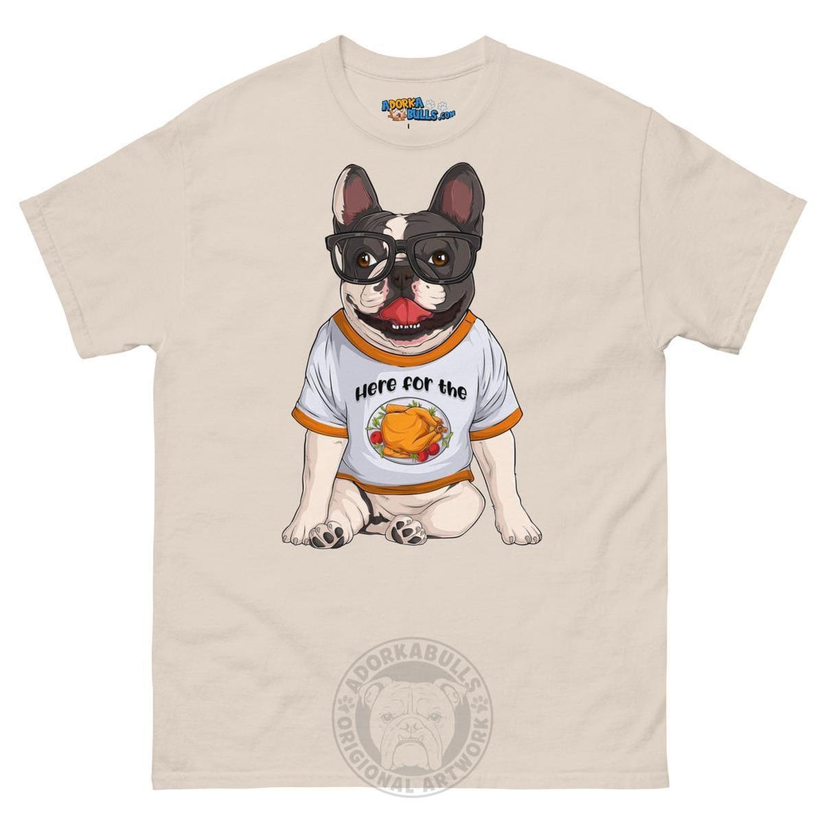 "Here For The Turkey" French Bulldog Men&