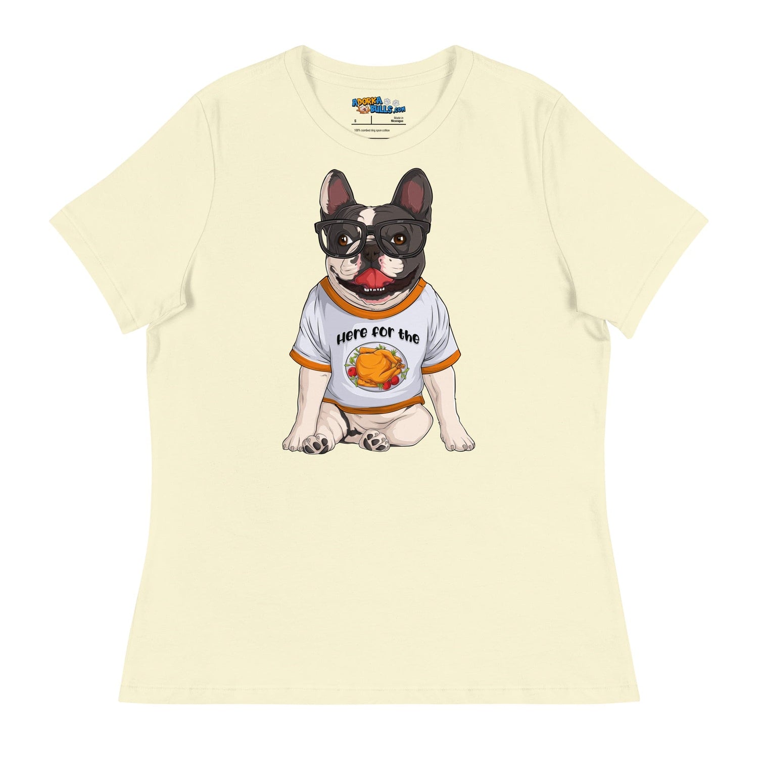 "Here For The Turkey" French Bulldog Women&
