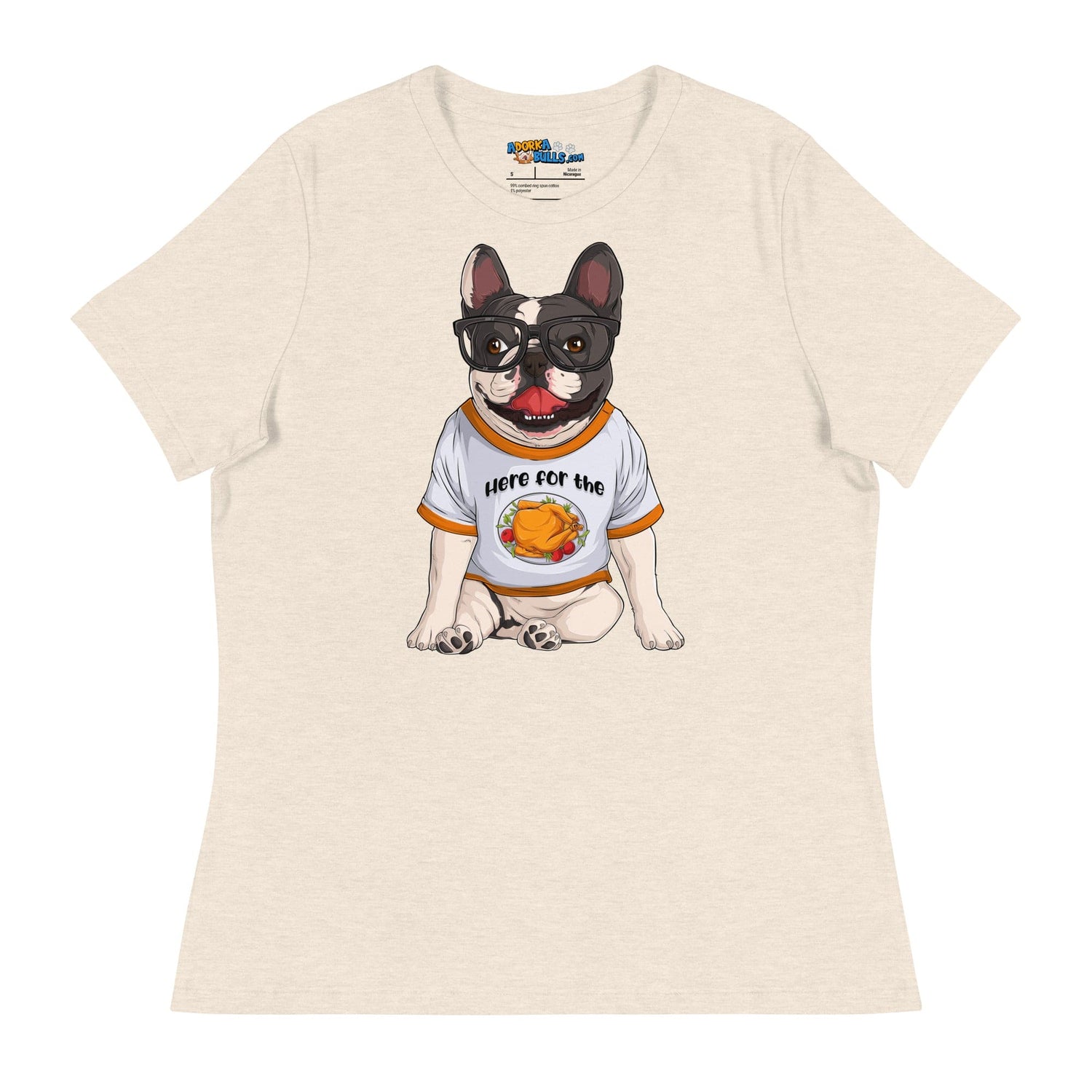 "Here For The Turkey" French Bulldog Women&