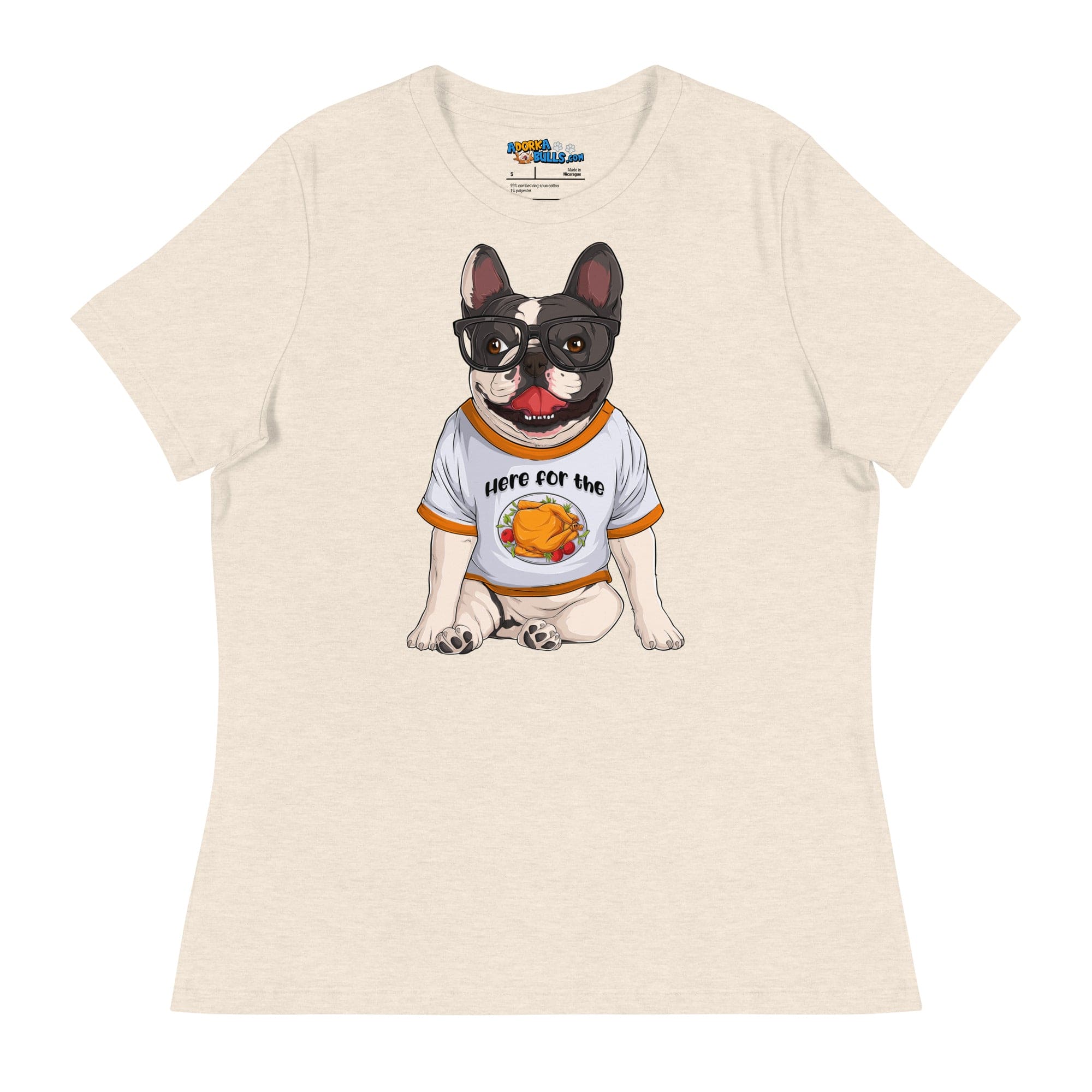 "Here For The Turkey" French Bulldog Women&