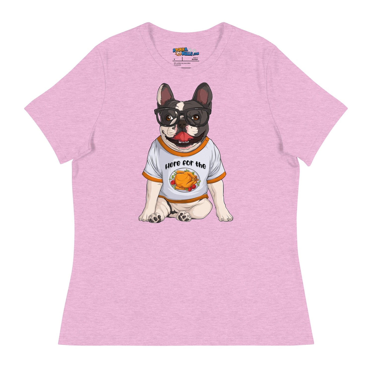 "Here For The Turkey" French Bulldog Women&