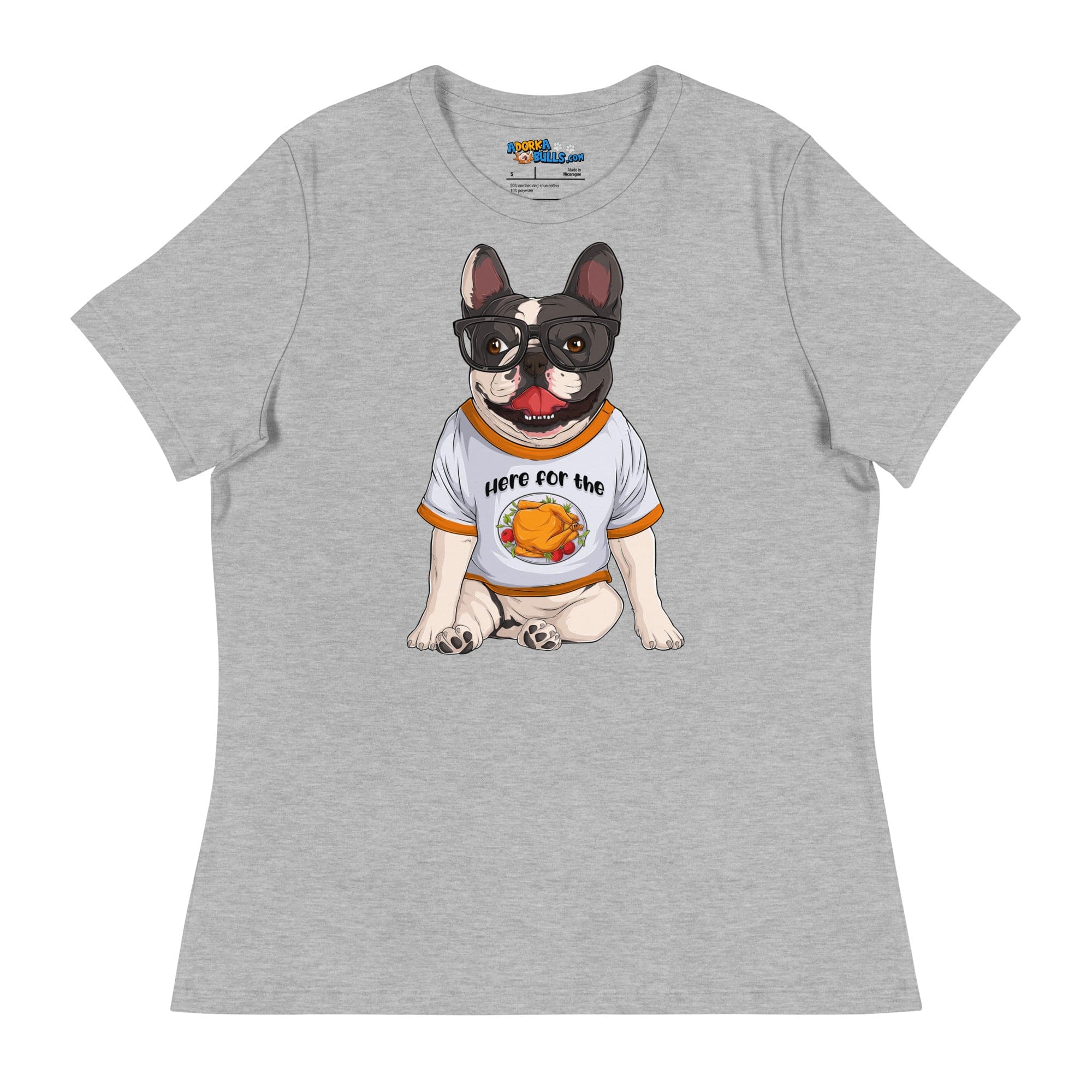 "Here For The Turkey" French Bulldog Women&