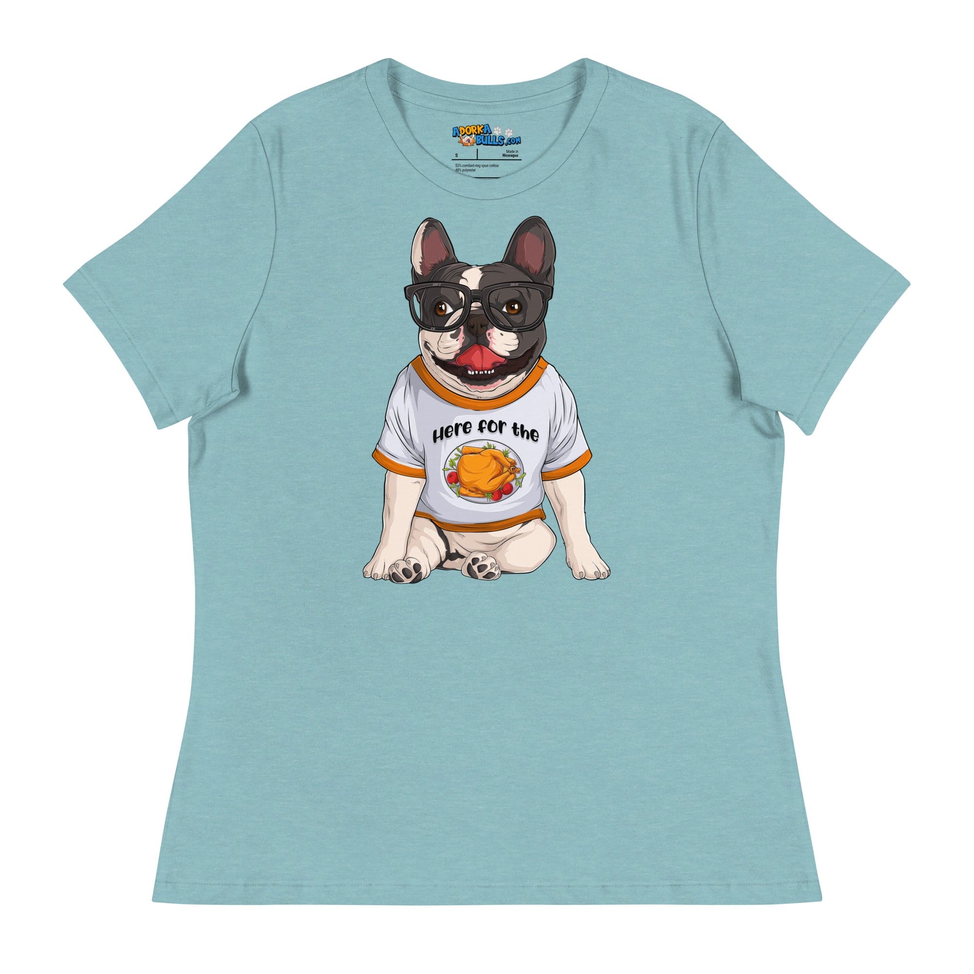 "Here For The Turkey" French Bulldog Women&
