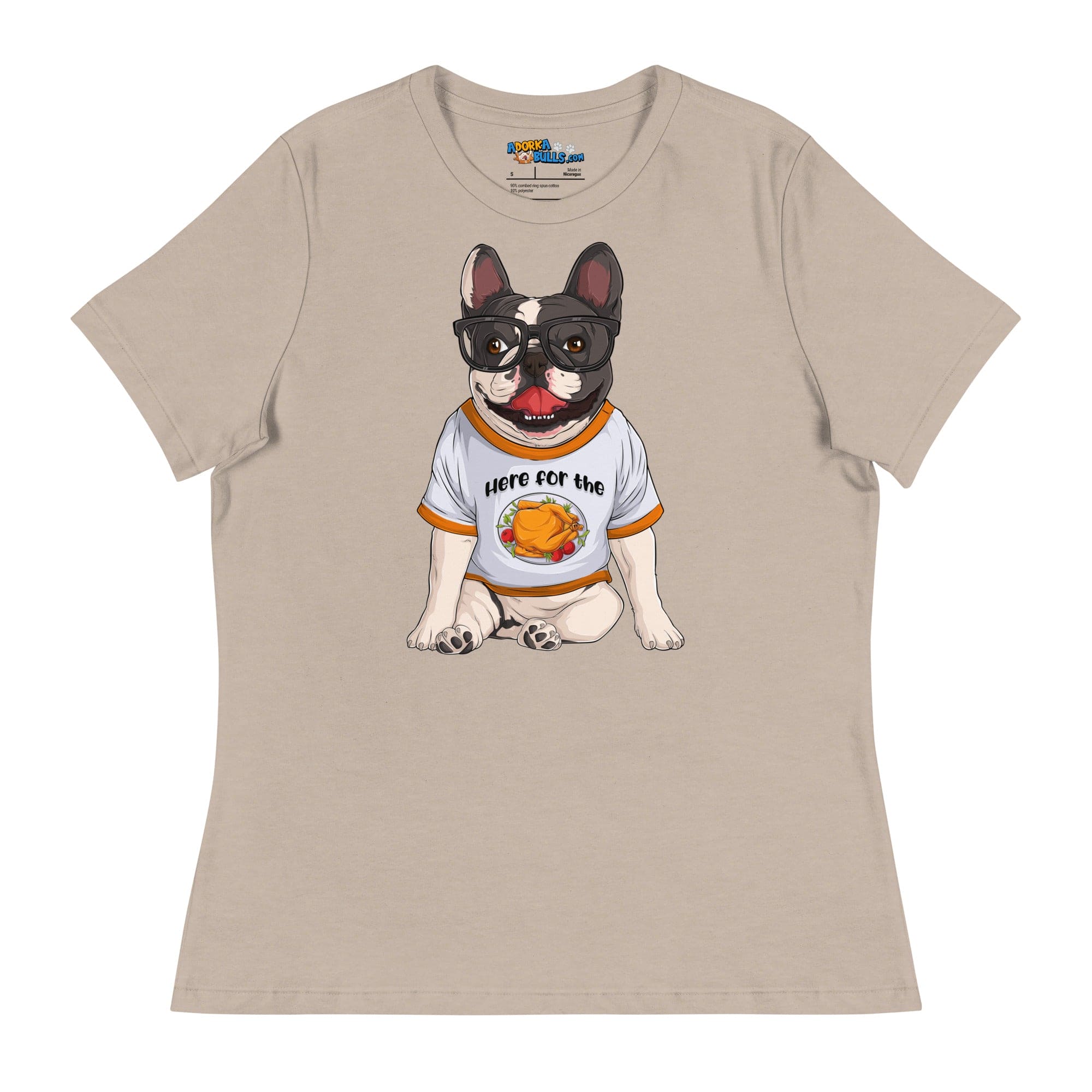"Here For The Turkey" French Bulldog Women&