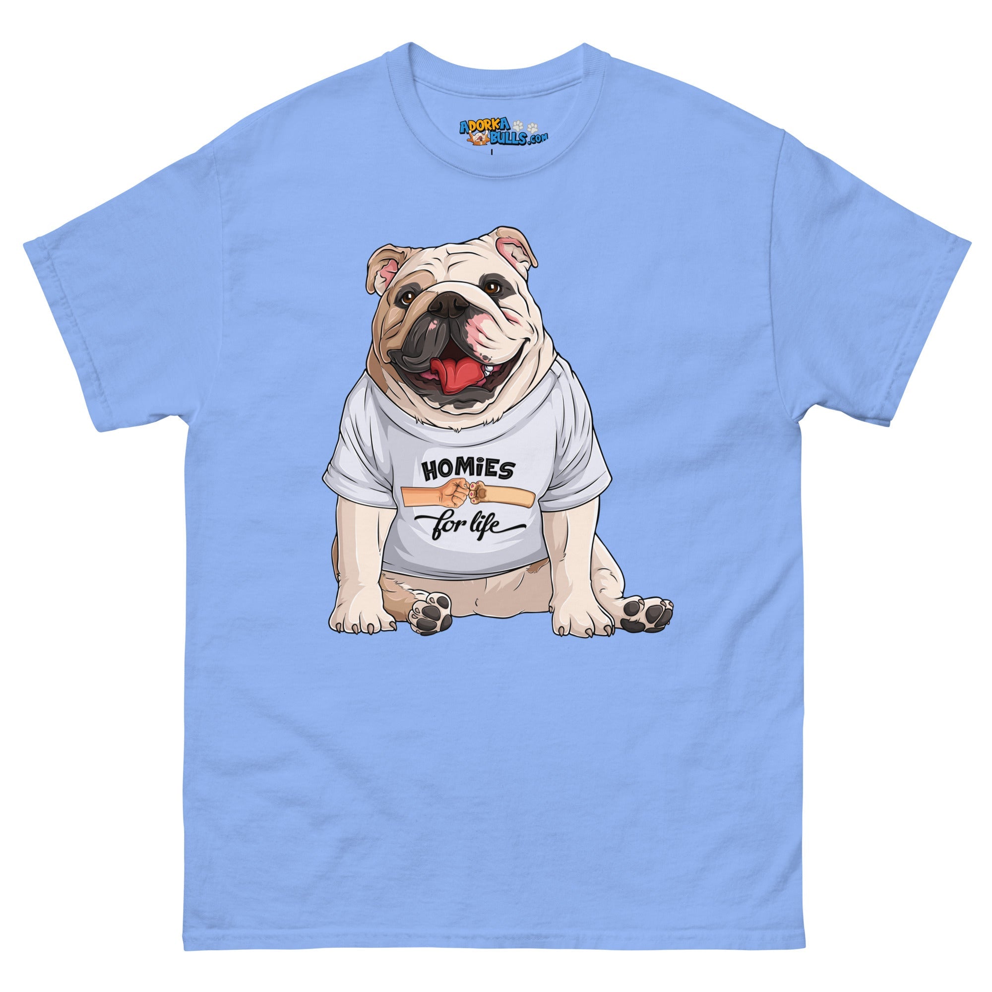 "Homies For Life" English Bulldog Men&