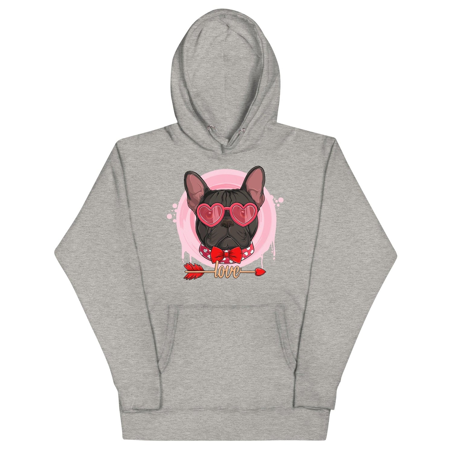 Hunky Black Colored Male French Bulldog Valentine&