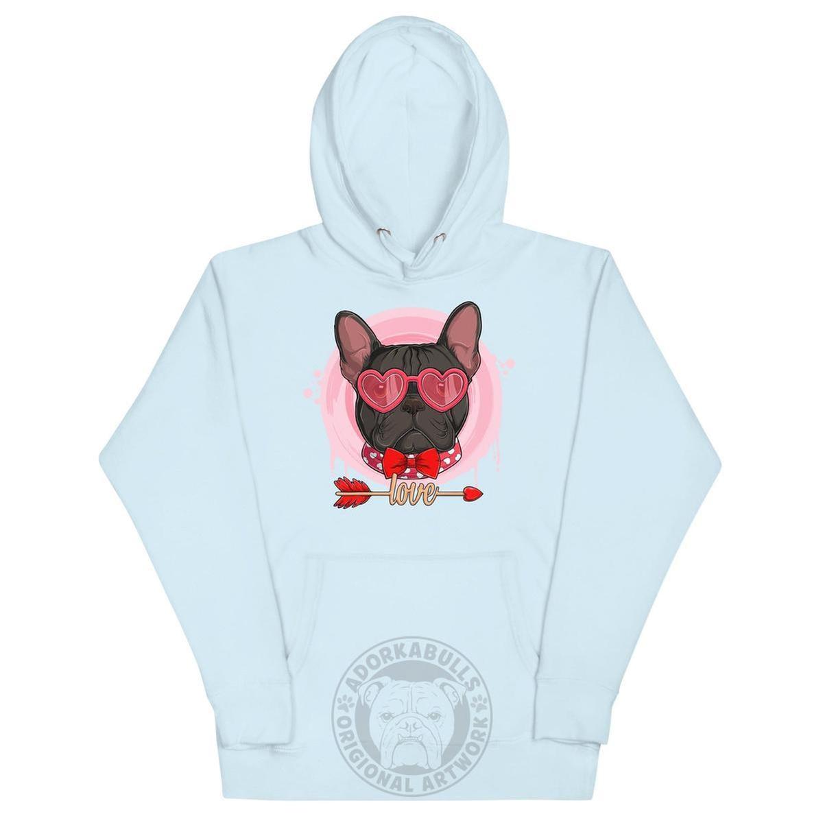 Hunky Black Colored Male French Bulldog Valentine&