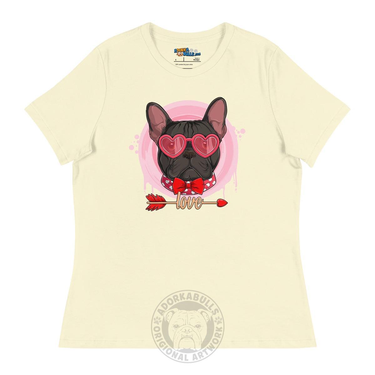 Hunky Black & White Colored Male French Bulldog Valentine&
