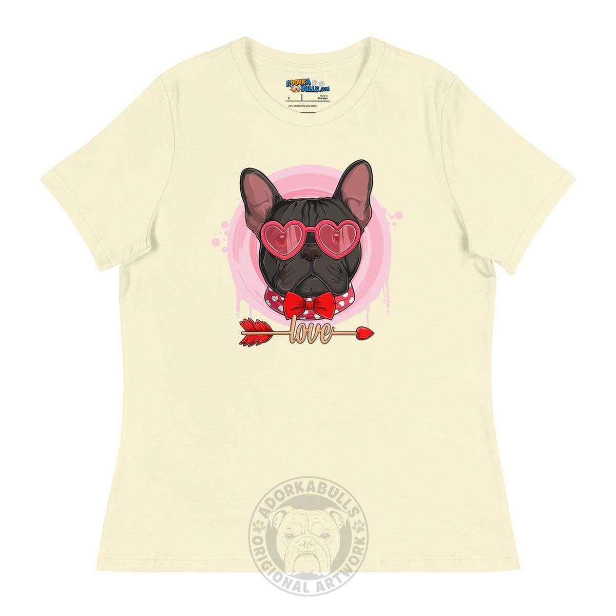 Hunky Black & White Colored Male French Bulldog Valentine&