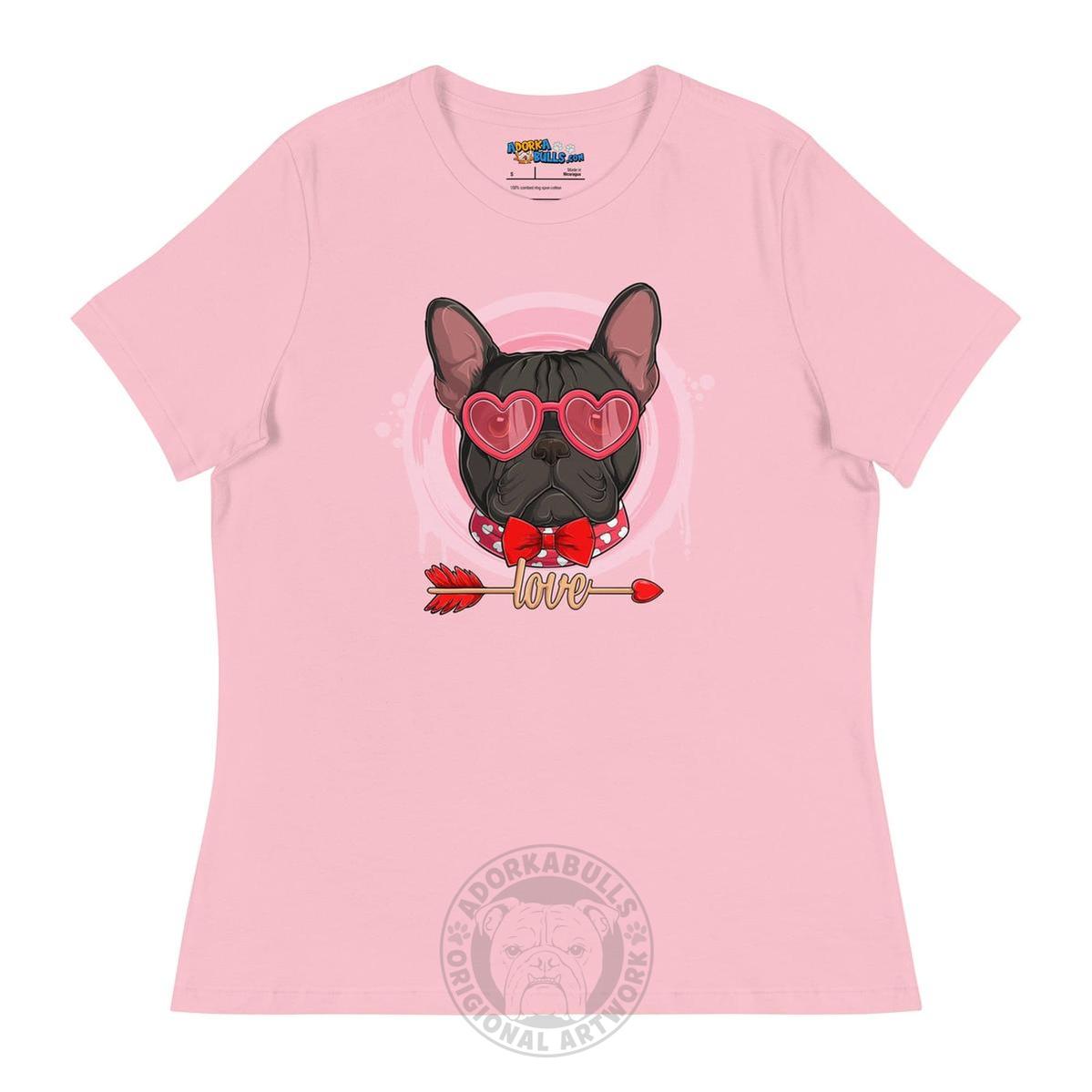 Hunky Black & White Colored Male French Bulldog Valentine&