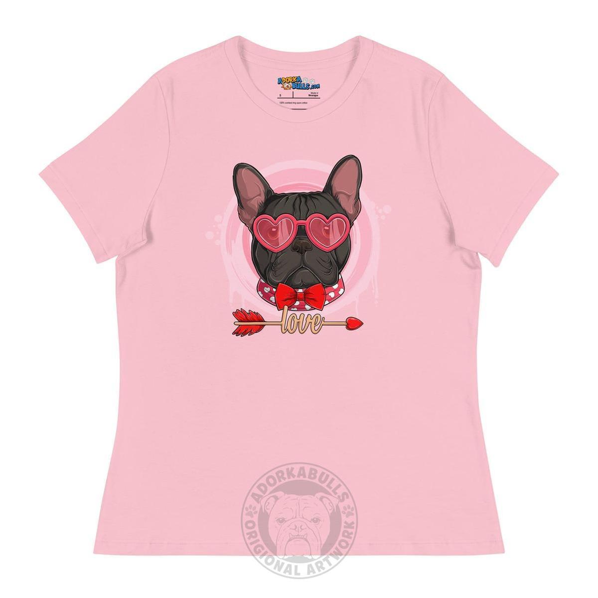 Hunky Black & White Colored Male French Bulldog Valentine&