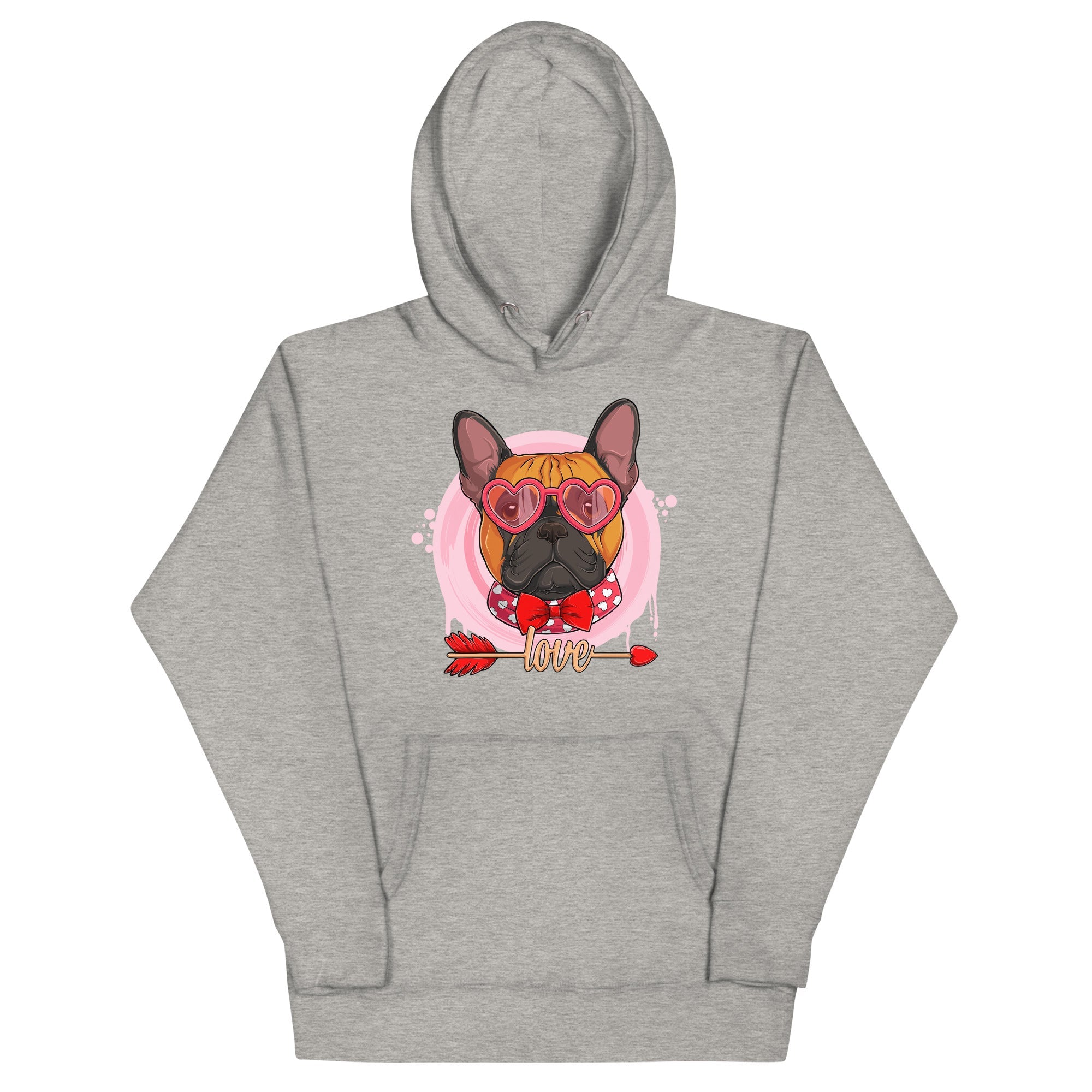 Hunky Red Colored Male French Bulldog Valentine&