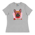 Hunky Red & White Colored Male French Bulldog Valentine&