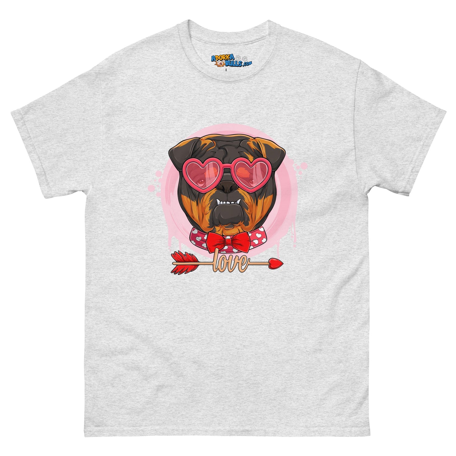 Hunky Tri Colored Male English Bulldog Valentine&