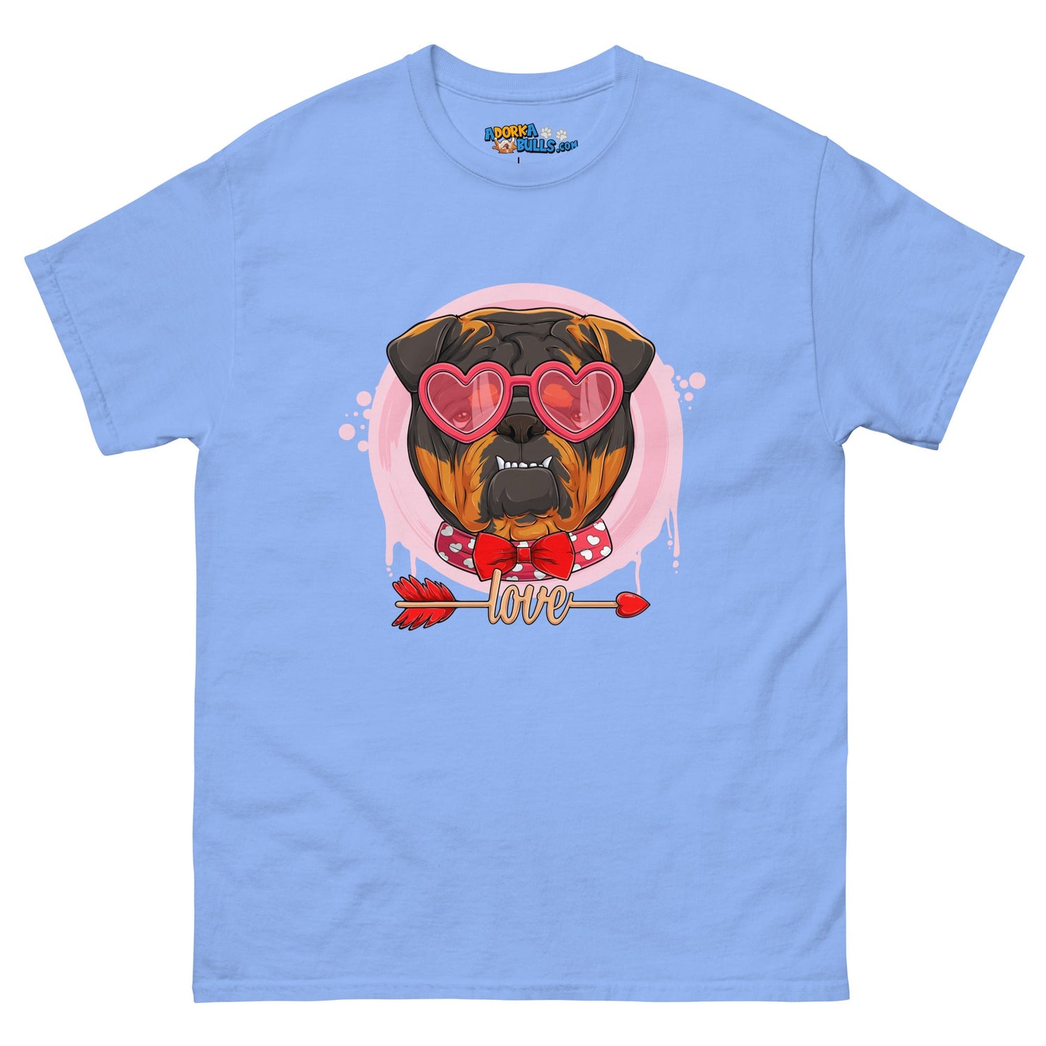 Hunky Tri Colored Male English Bulldog Valentine&