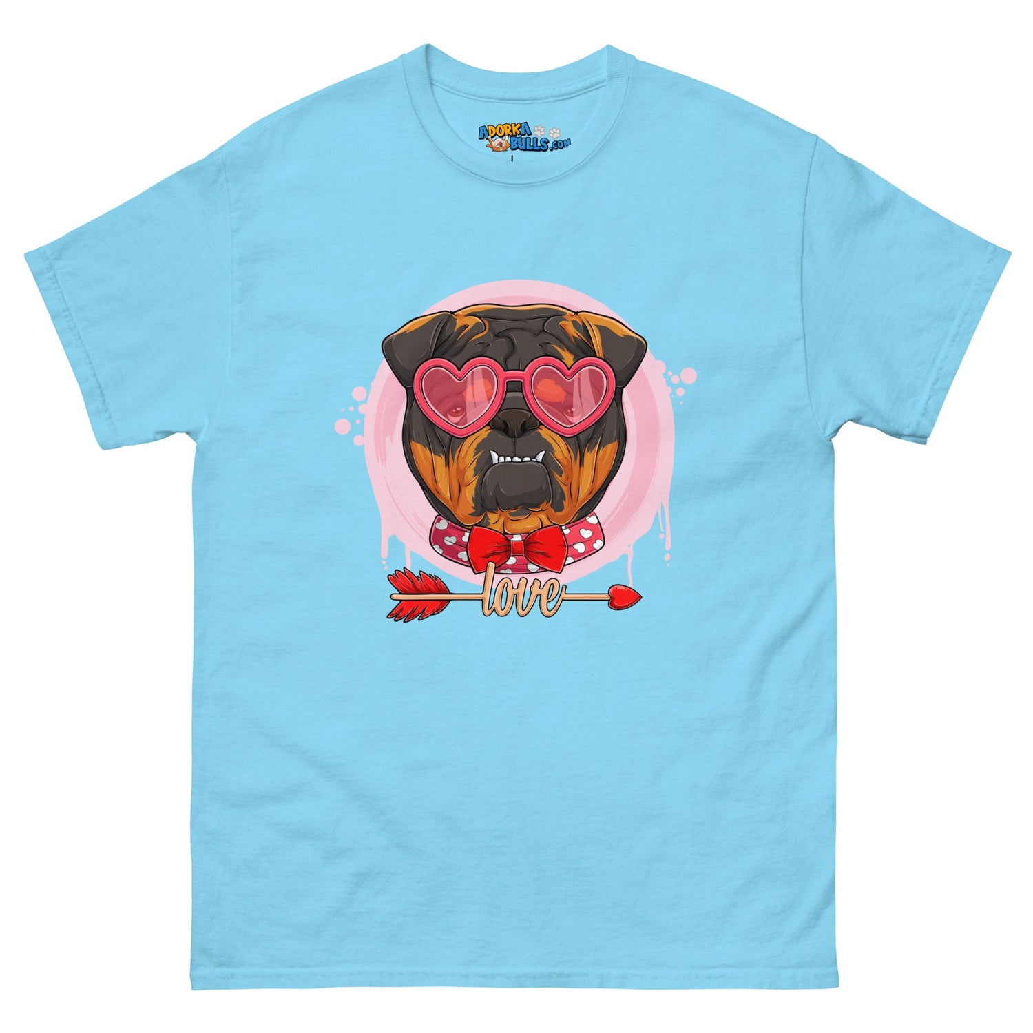 Hunky Tri Colored Male English Bulldog Valentine&