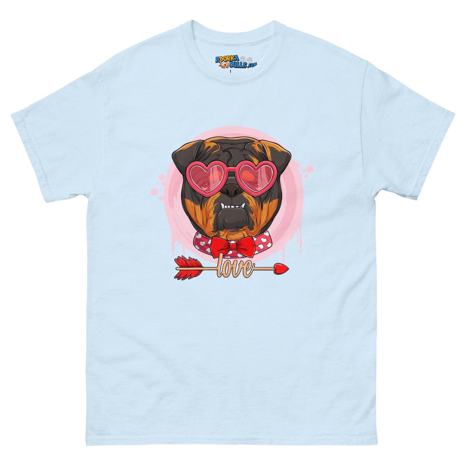 Hunky Tri Colored Male English Bulldog Valentine&