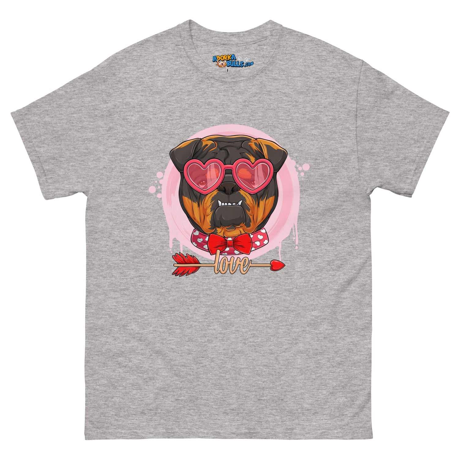 Hunky Tri Colored Male English Bulldog Valentine&