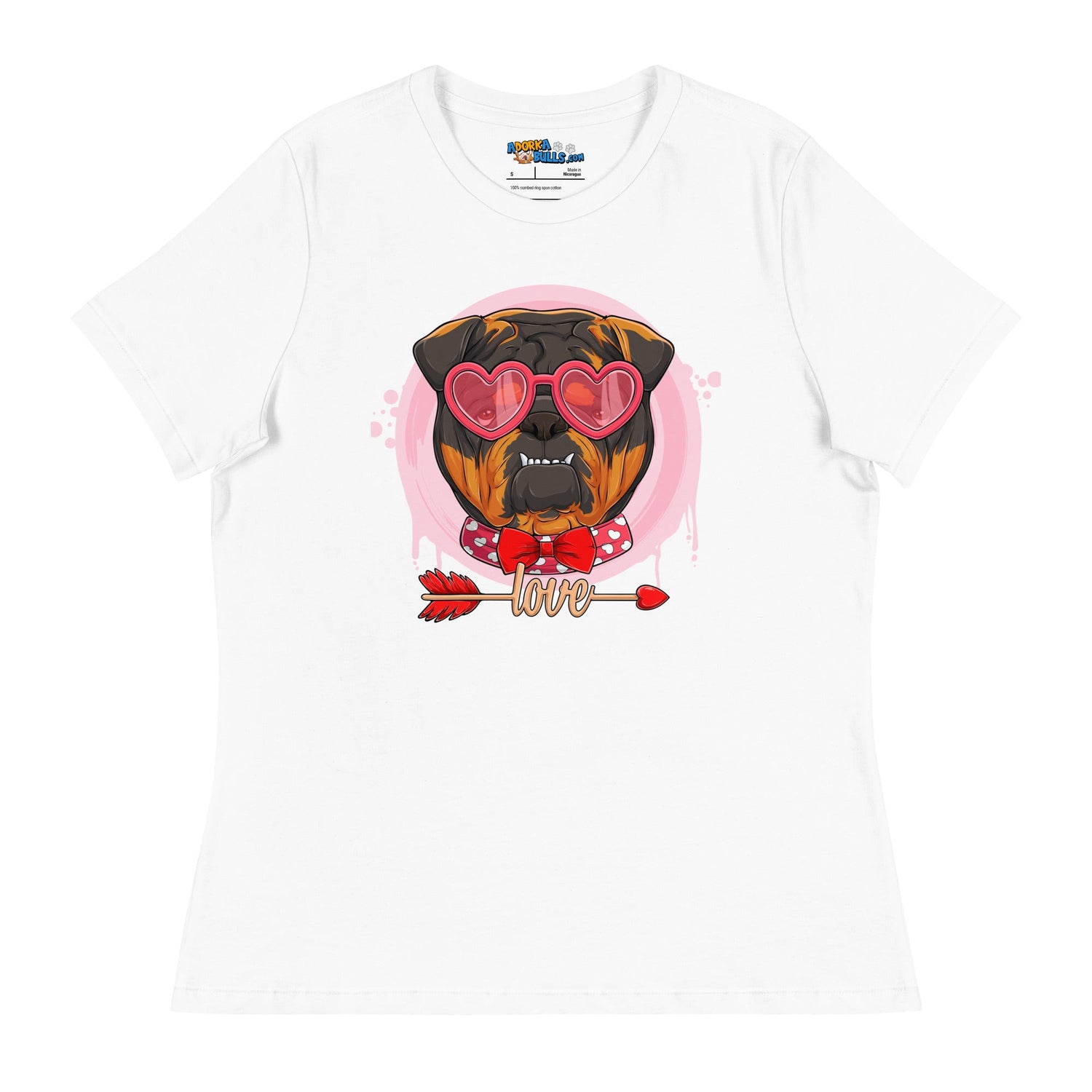 Hunky Tri Colored Male English Bulldog Valentine&