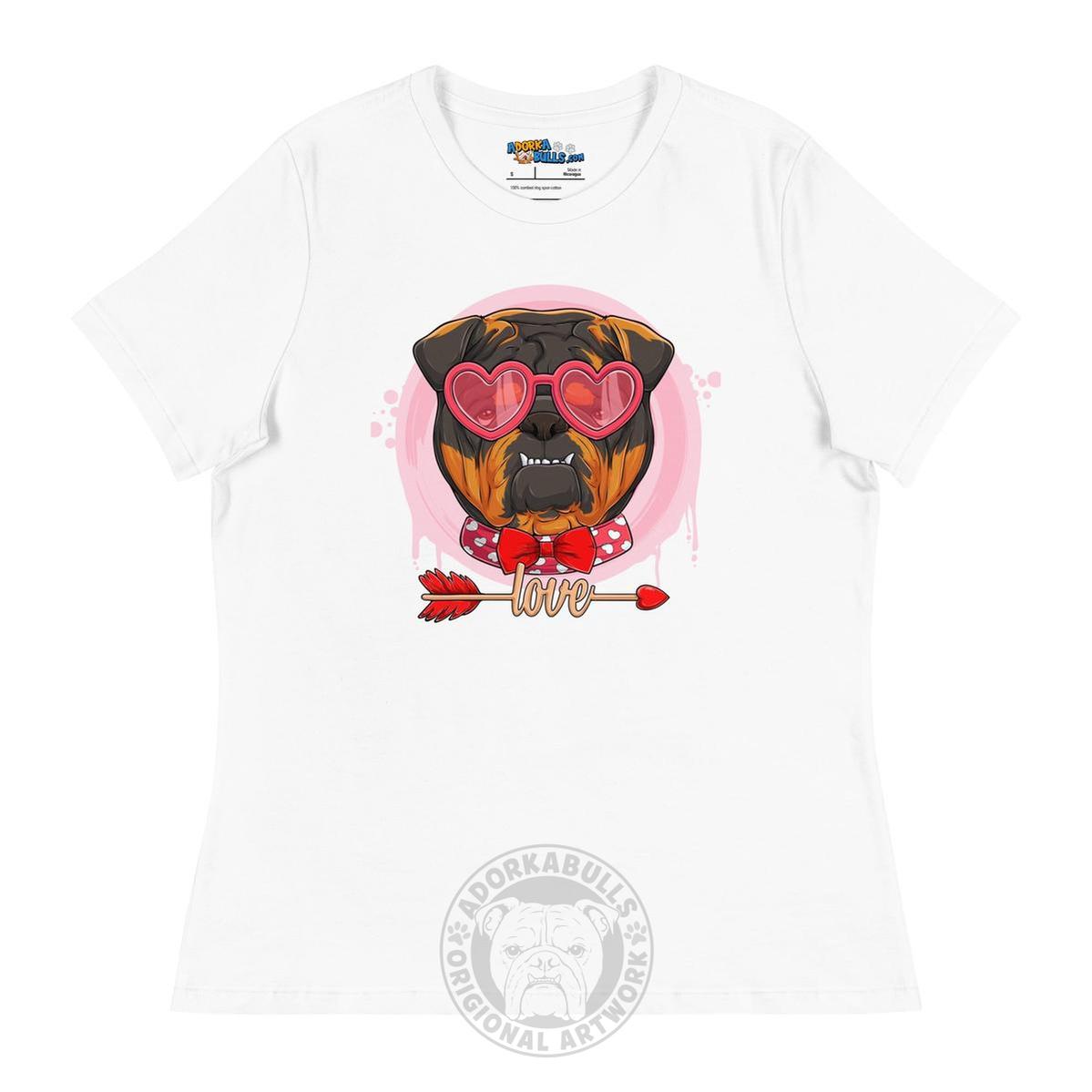 Hunky Tri Colored Male English Bulldog Valentine&