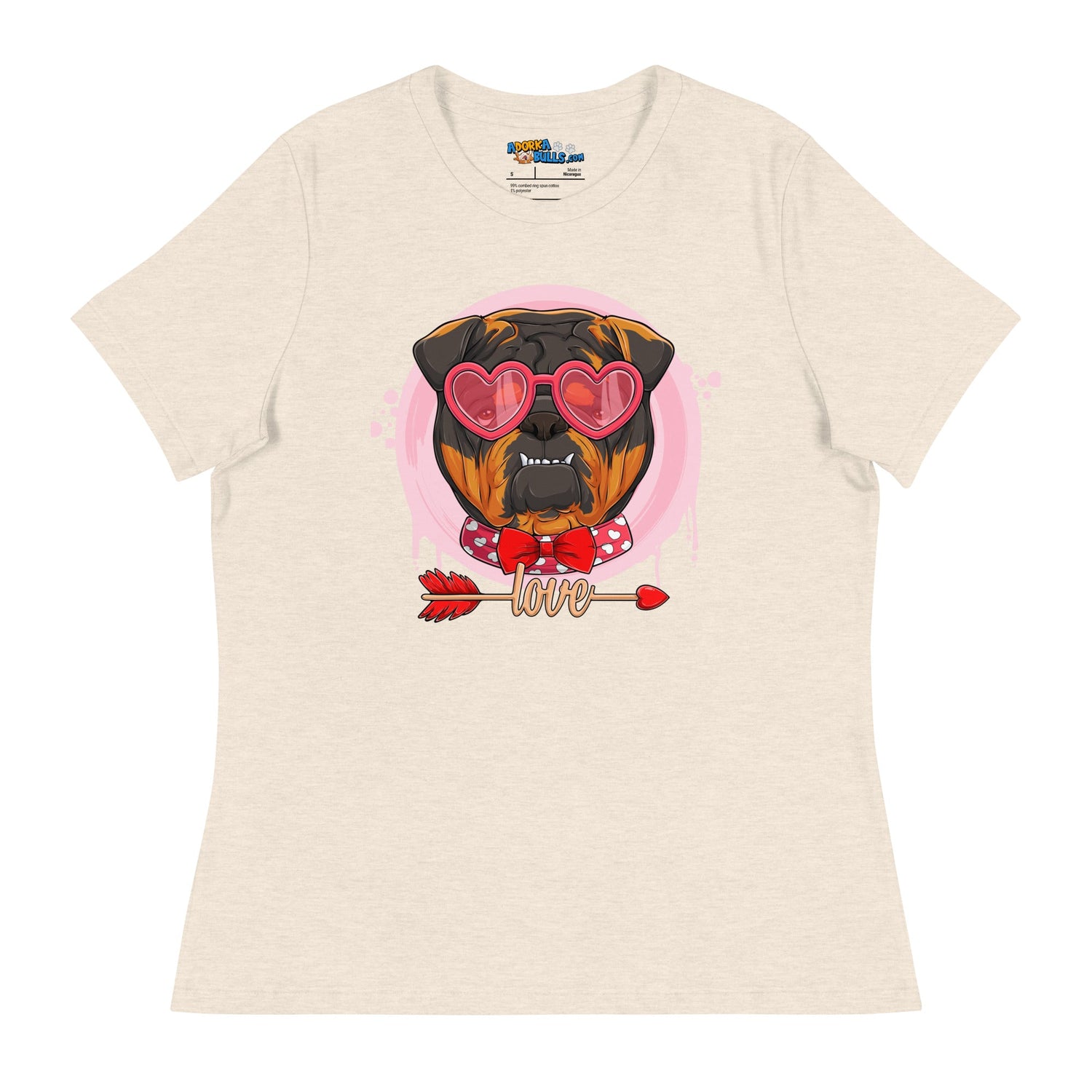 Hunky Tri Colored Male English Bulldog Valentine&