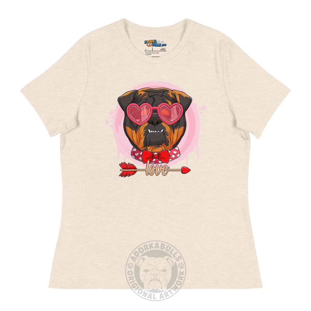 Hunky Tri Colored Male English Bulldog Valentine&