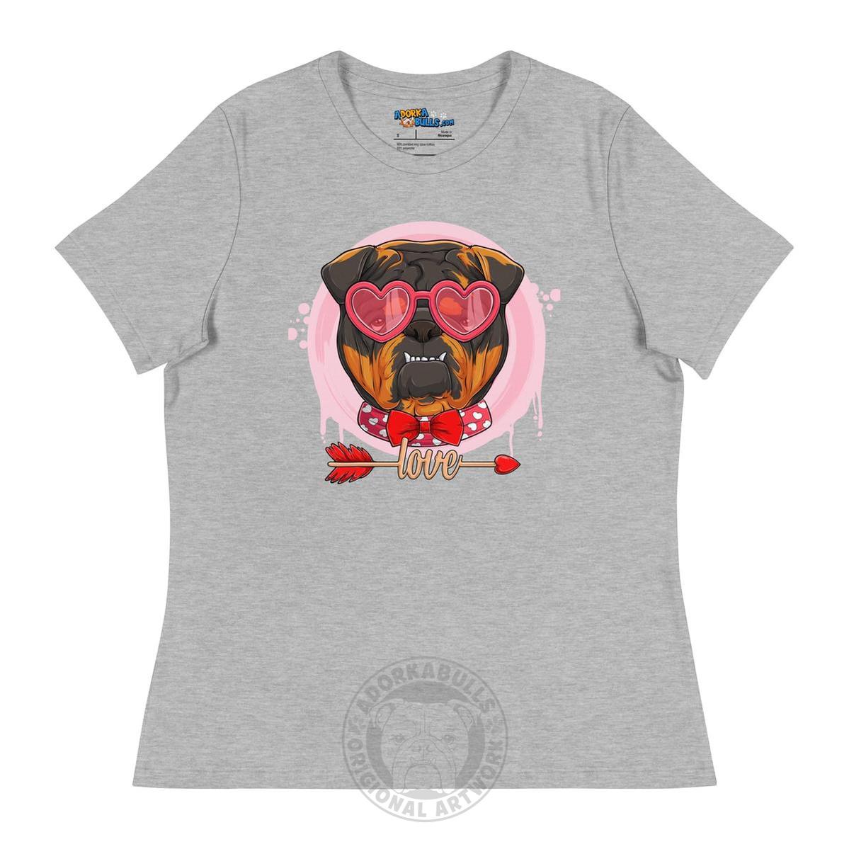Hunky Tri Colored Male English Bulldog Valentine&