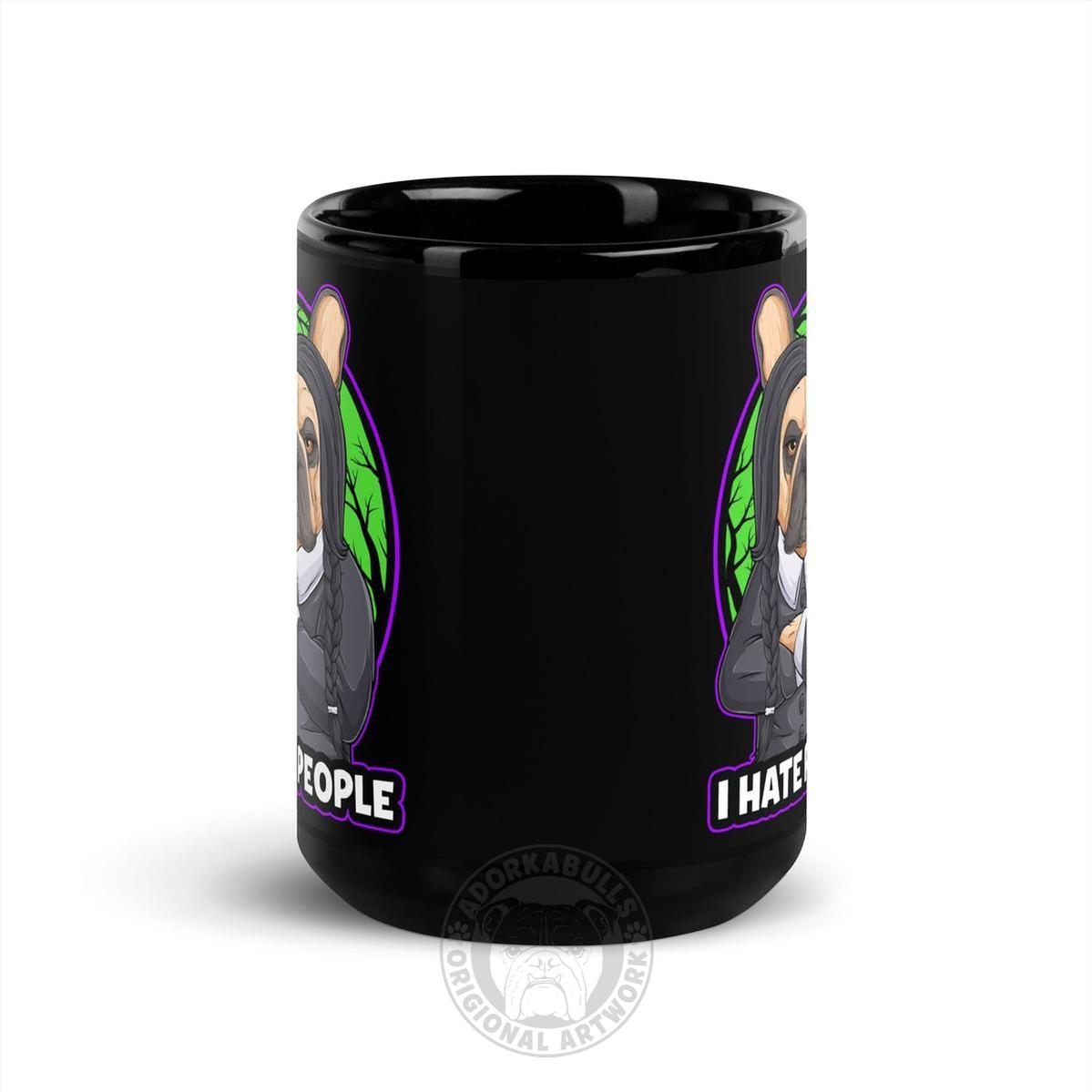 "I Hate People" French Bulldog Halloween Mug