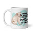 "I Hug My Bulldog" English Bulldog Mug