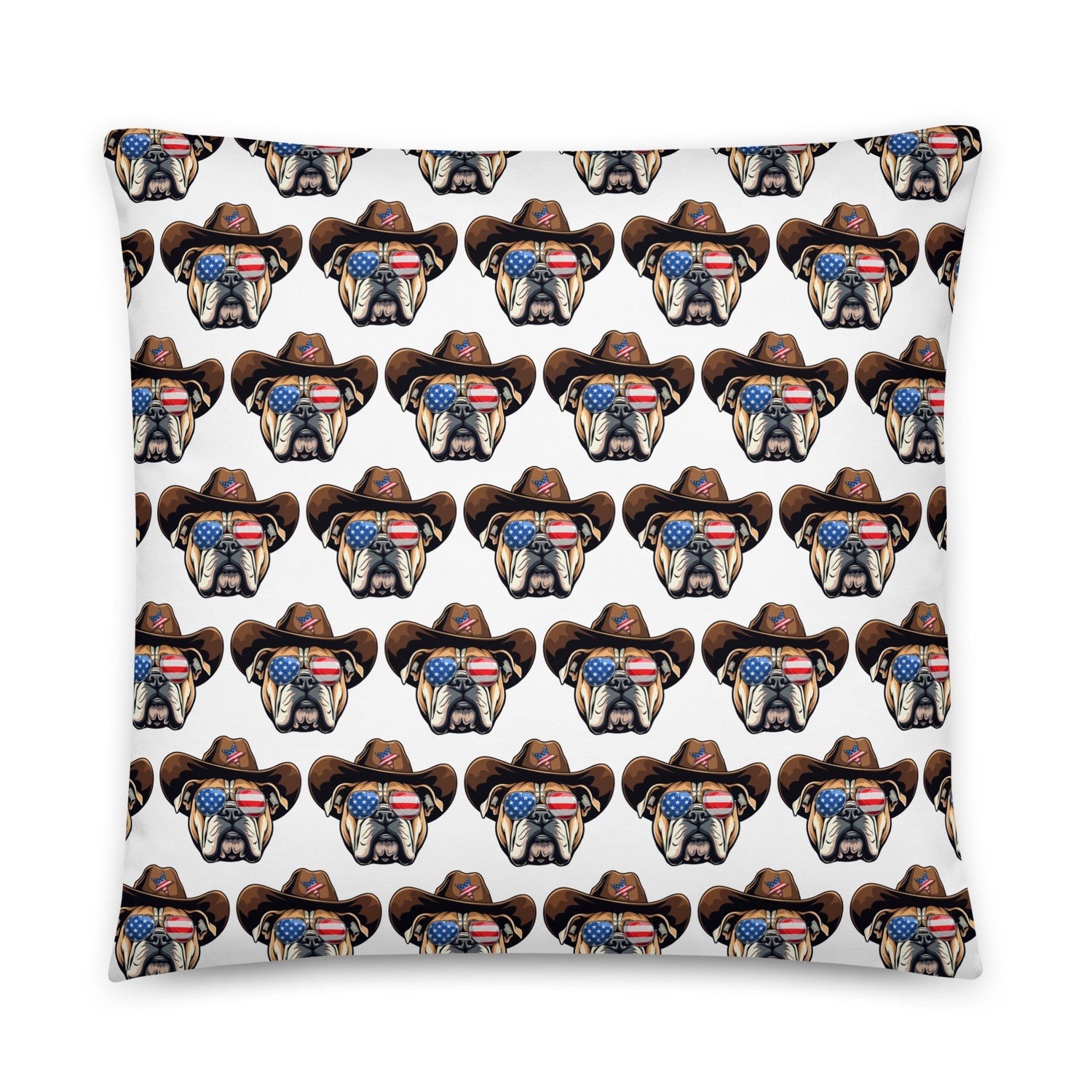 "In Kindness We Stand" Lone Star Bulldog Club Rescue Pillow