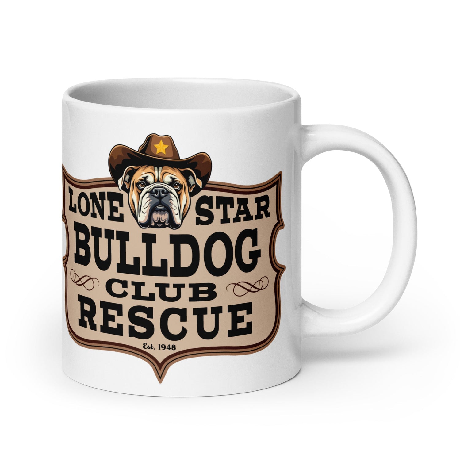 Lone Star Bulldog Club Rescue Mug