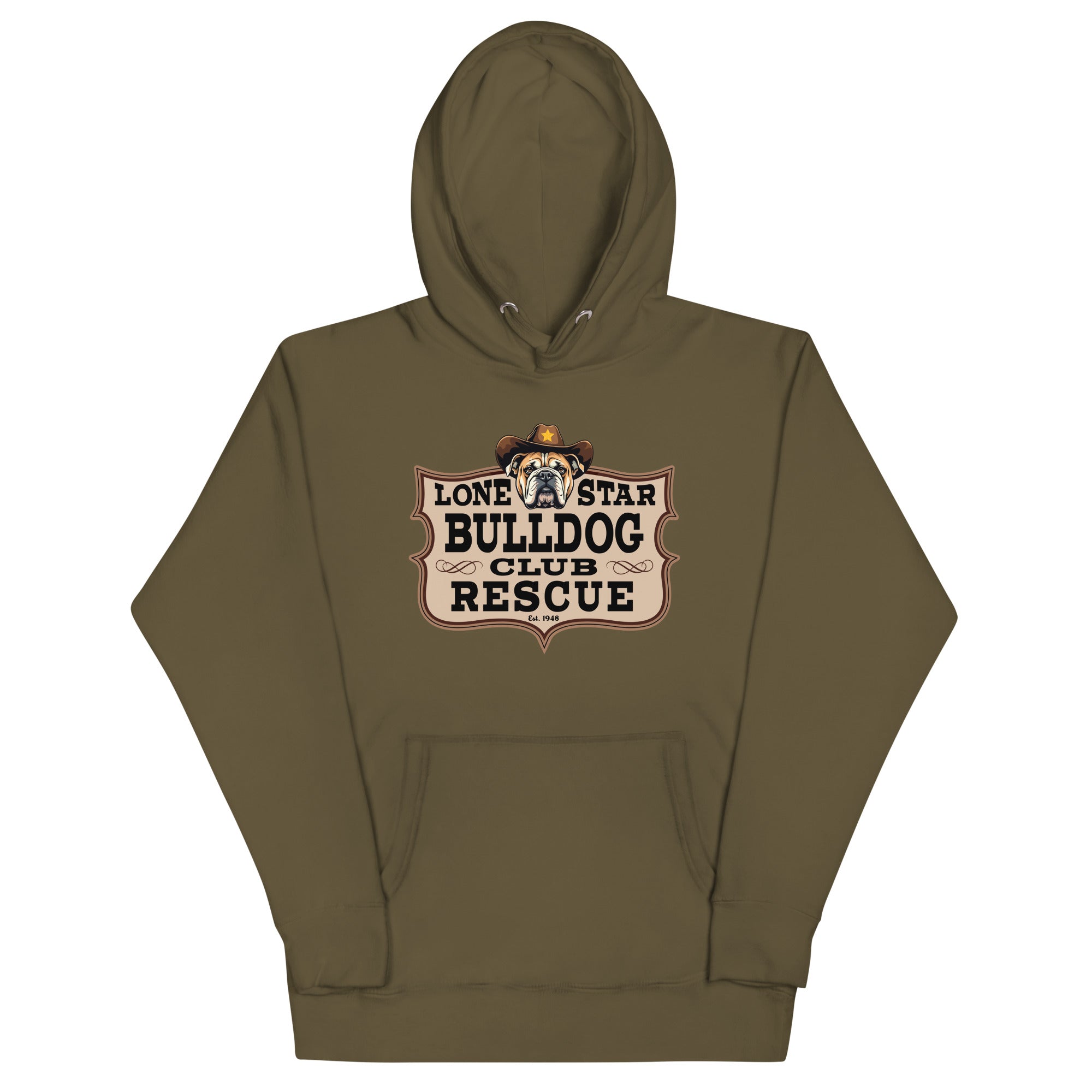 Lone Star Bulldog Club Rescue Unisex Hoodie