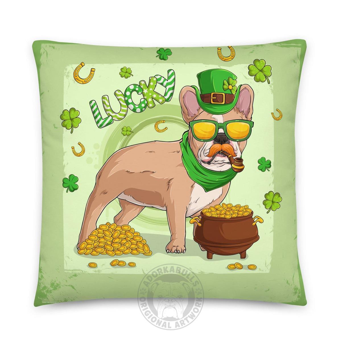 "Lucky" Throw Pillow