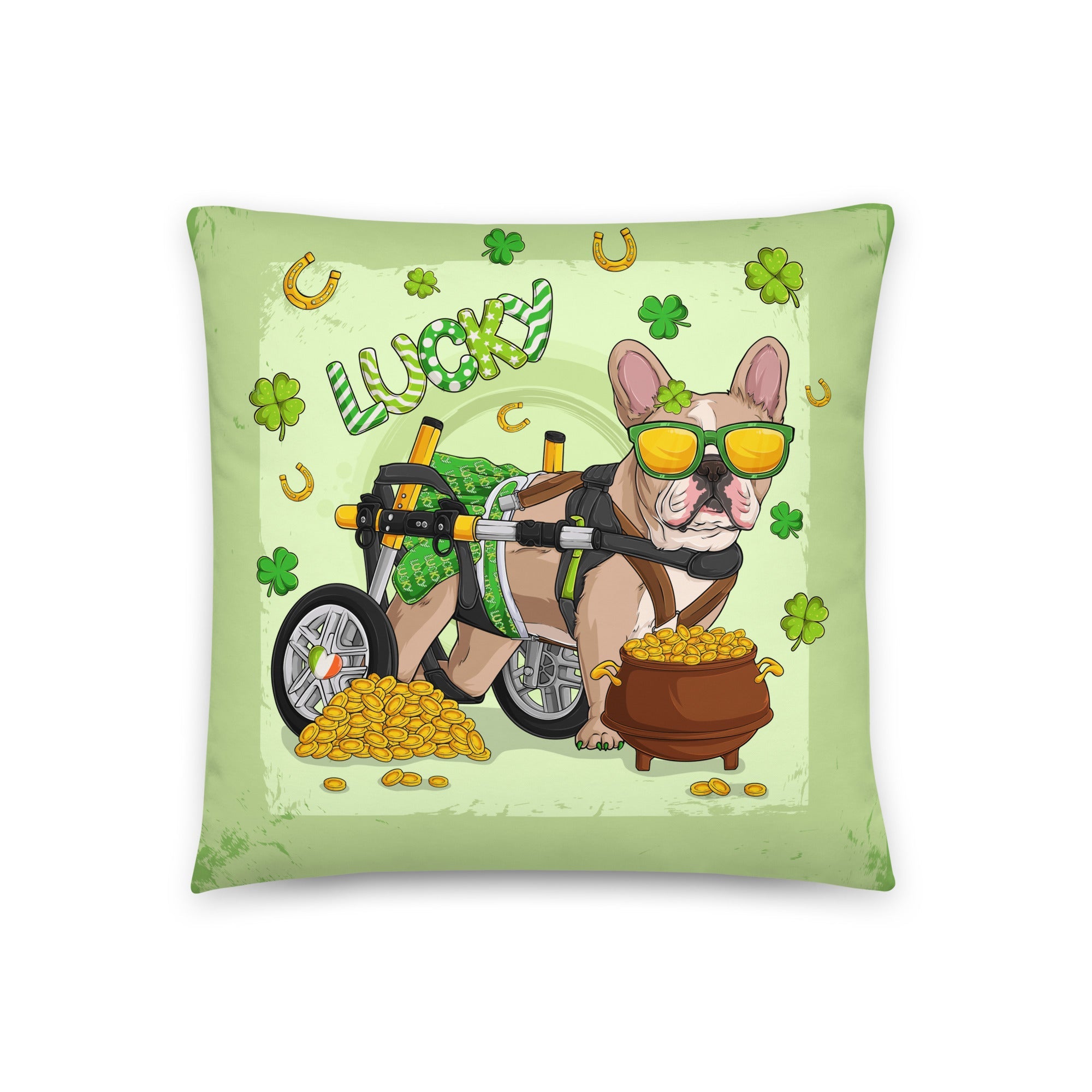 "Lucky" Throw Pillow