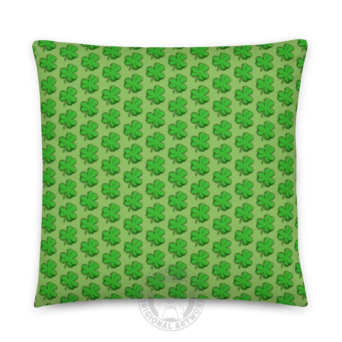 "Lucky" Throw Pillow