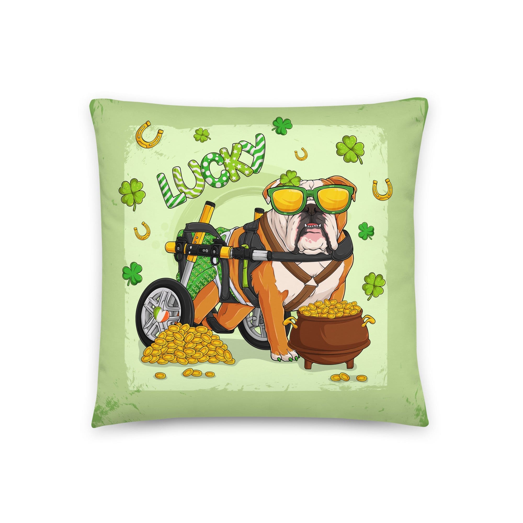 "Lucky" Throw Pillow